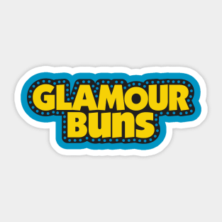 Glamour Buns Sticker